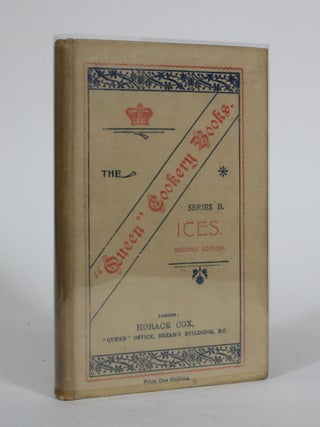 Item #011646 The "Queen" Cookery Books. No. 2. Ices. S. Beaty-Pownall