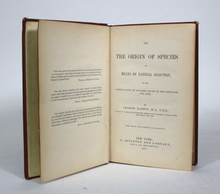 Item #011696 On the Origin of Species by Means of Natural Selection, or the Preservation of...