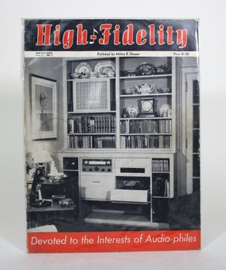 Item #011760 High Fidelity, Vol. 1, No. 1: Summer 1951. Charles Fowler
