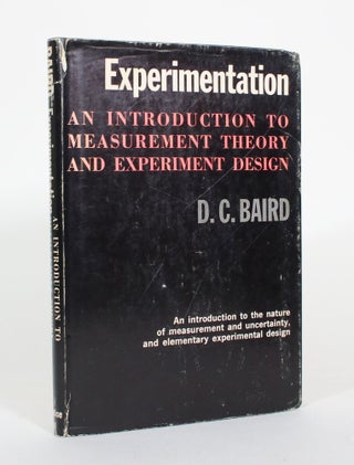 Item #011825 Experimentation: An Introduction to Measurement Theory and Experiment Design. D. C...