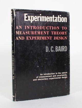 Item #011825 Experimentation: An Introduction to Measurement Theory and Experiment Design. D. C....