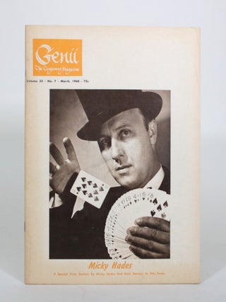 Item #011835 Genii: The Conjurors' Magazine, Volume 32 - No. 7 - March, 1968. Mickey Hades, Bill...