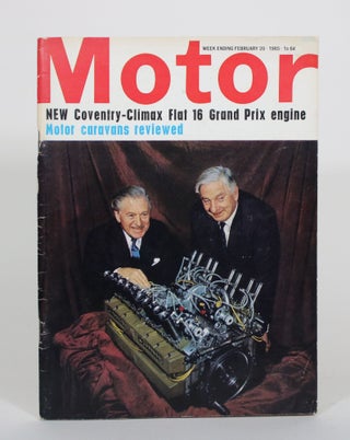 Item #011845 Motor Magazine, Vol. 127, No. 3274. Richard Bensted-Smith