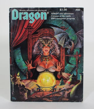 Item #011918 Dragon #80: Monthly Adventure and Role-Playing Aid, Vol. VII, No. 6. Kim Mohan,...