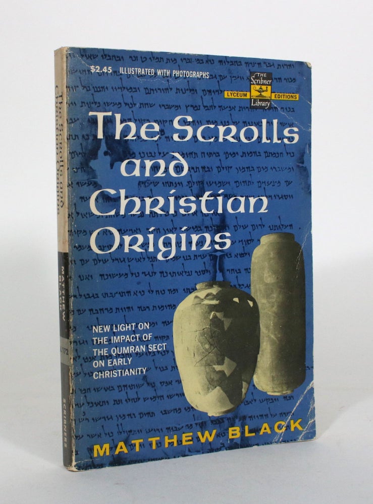 Item #011954 The Scrolls and Christian Origins. Matthew Black.