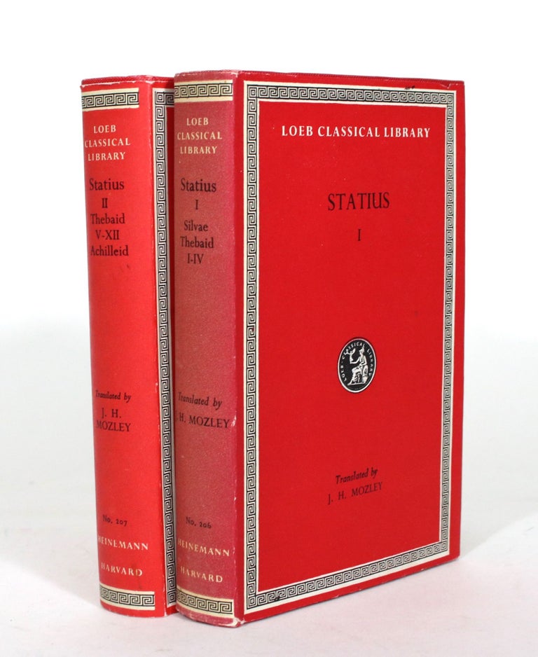Item #011990 Statius [2 vols]. Statius, J. H. Mozley.