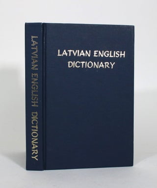 Item #012013 Latvian English Dictionary / Latviski-angliska vardnica. Phil. E. Turkina