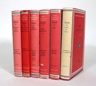Item #012028 Ovid, in Six Volumes. Ovid, Grant Showerman, A. L. Wheeler, Sir J. G. Frazer, Frank...