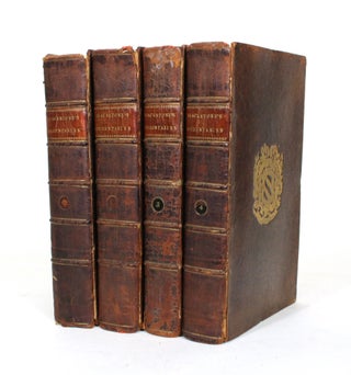Commentaries on the Laws of England [4 vols]