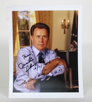 Item #012134 Signed Photograph of Martin Sheen