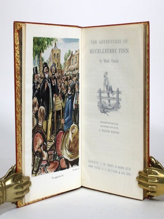 Item #012153 The Adventures of Huckleberry Finn. Mark Twain