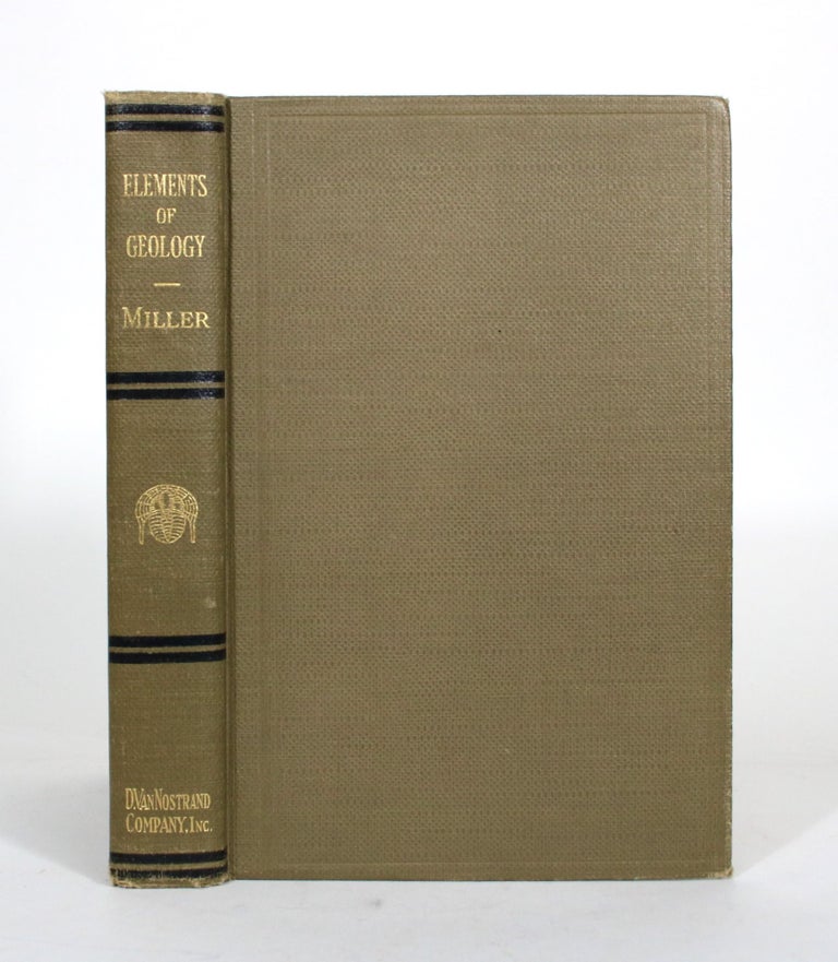 Item #012163 Elements of Geology, With Reference to North America. William J. Miller.