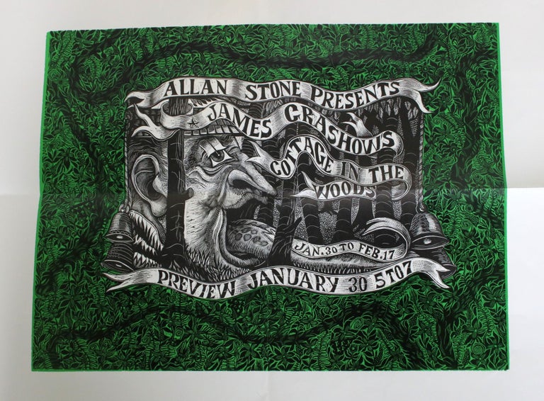 Item #012289 Allan Stone Presents James Grashow's Cottage in the Woods, Jan. 30 to Feb. 17. Allan Stone Galleries.