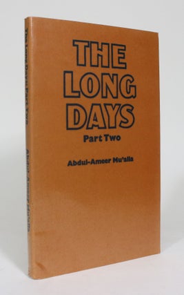 Item #012522 The Long Days, Part Two. Abdul-Ameer Mu'alla