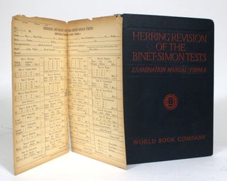 Item #012537 Herring Revision of the Binet-Simon Tests: Form A. John P. Herring