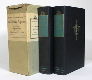 Item #012722 Basic Writings of Saint Thomas Aquinas [2 vols]. Anton Pegis