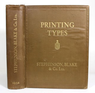 Item #012736 Printing Types: Border Initials, Electros, Brass Rules, Spacing Material, Ornaments....