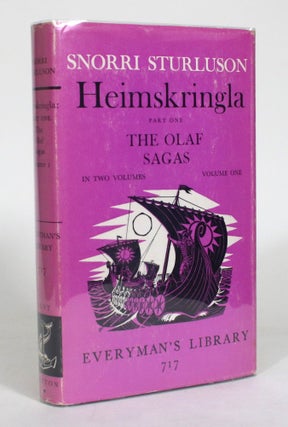 Item #012878 Heimskringla, Part One: The Olaf Sagas, in Two Volumes. Volume One. Snorri...