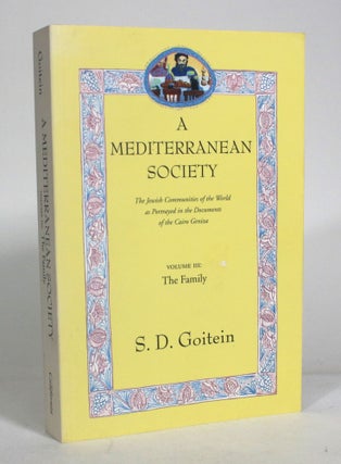 Item #012928 A Mediterranean Society: The Jewish Communinities of the Arab World as Portrayed in...
