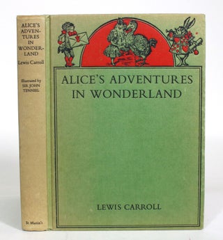 Item #012948 Alice's Adventure's in Wonderland. Lewis Carroll
