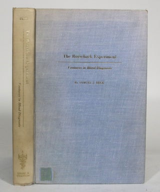 Item #012963 The Rorschach Experiment: Ventures in Blind Diagnosis. Samuel J. Beck