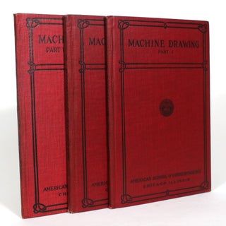Item #013036 Machine Drawing: Instruction Paper [3 vols]. Charles Lewis Griffin, H. Edward Dunkle