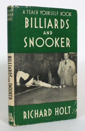 Item #013089 Teach Yourself Billiards and Snooker. Richard Holt