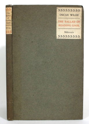 Item #013102 The Ballad of Reading Gaol. Oscar Wilde