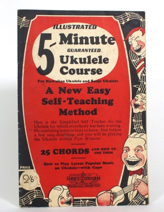 Item #013146 Illustrated 5-Minute Guaranteed Ukulele Course For Hawaiian Ukulele and Banjo...