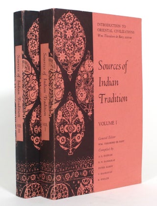 Item #013152 Sources of Indian Tradition [2 vols]. William Theodore de Bary, A. L. Basham, I. H....