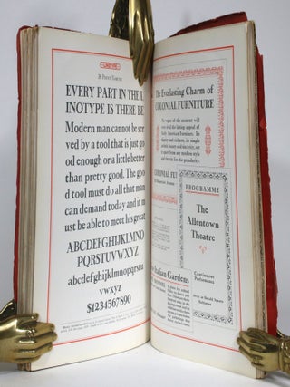 Linotype Typography: Antique No. 1 Italic, Special Small Caps