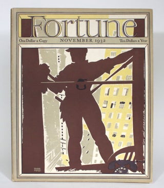 Item #013171 Fortune Magazine, Volume VI, Number 5: November 1932. Henry R. Luce