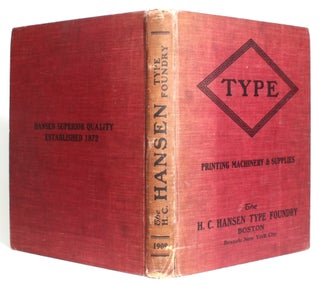 Item #013281 A Book of Types: Borders, Ornaments, Brass Rule, Printing Materials and the Like for...