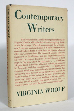 Item #013307 Contemporary Writers. Virginia Woolf
