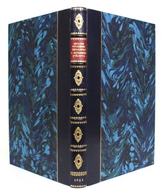 Item #013430 Quatre Voyageurs Espagnols a Alexandrie d'Egypte -- Benjamin de Tudela...