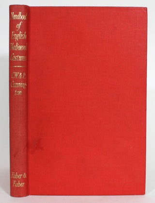 Item #013432 Handbook of English Mediaeval Costume. C. Willett and Phillis Cunnington