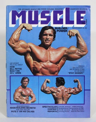 Item #013455 Muscle Builder/Power Magazine. Joe Weider, Gene Mozee, publisher, -in-chief