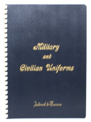 Item #013640 Military and Civilian Uniforms, Tailored to Measure