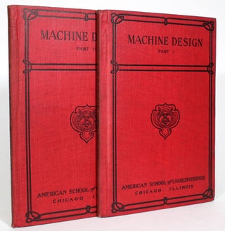 Item #013744 Machine Design: Instruction Paper [2 vols]. Ernest L. Wallace