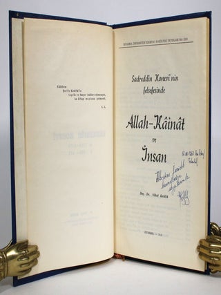 Item #013833 Sadreddi^n Konevi^'nin felsefesinde Allah-Ka^ina^t ve insan. Nihat Keklik