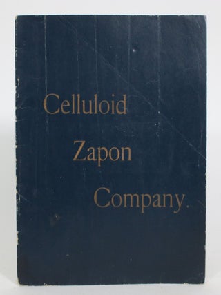 Item #013885 Celluloid Zapon Company List of Prices. Cellulid Zapon Company