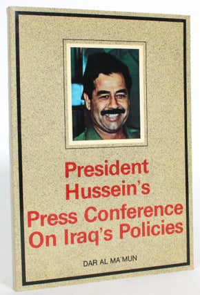 Item #014016 President Hussein's Press Conference On Iraq's Internal, Arab, and International...