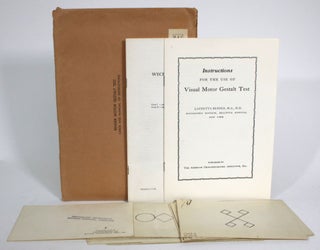 Item #014147 Bender Motor Gestalt Test: Cards and Manual of Instruction. Lauretta Bender