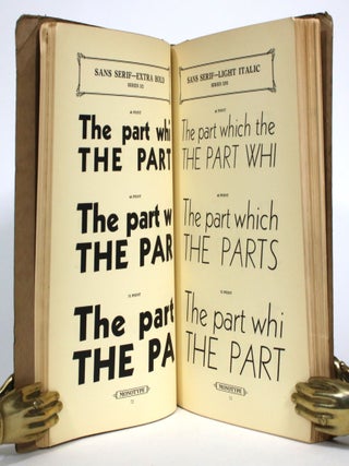 Specimen Type Book