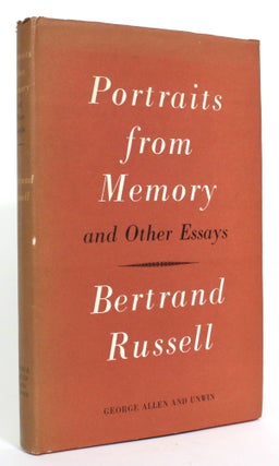 Item #014300 Portraits from Memory, and Other Essays. Bertrand Russell