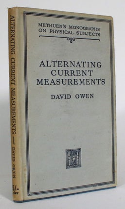 Item #014349 Alternating Current Measurements. David Owen