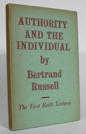 Item #014395 Authority and the Individual. Bertrand Russell