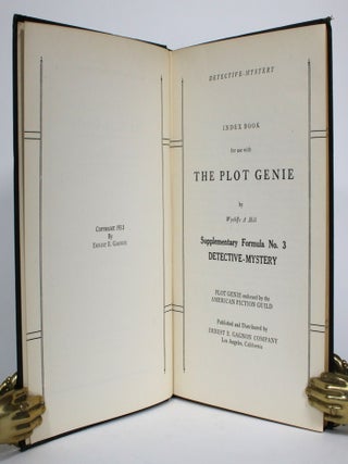 Item #014401 Index Book for use with The Plot Genie: Supplementary Formula No.3 - Detective -...