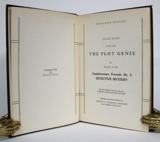 Item #014401 Index Book for use with The Plot Genie: Supplementary Formula No.3 - Detective -...