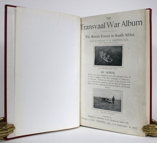 Item #014436 The Transvaal War Album: The British Forces in South Africa. C. N. Robinson